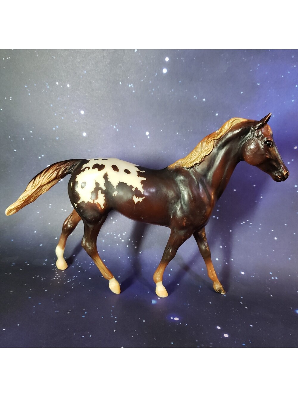 Vintage Breyer Horse Figure Classic Chestnut Appaloosa #611